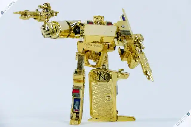 Microman Diaclone Browning Robot Mc 07 Oro Transformer Primera Generacion 2187413 1