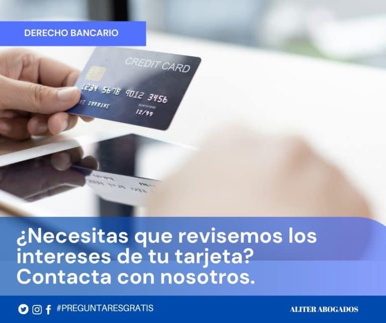 Aliter Abogados explica cómo reclamar los intereses abusivos de las tarjetas revolving