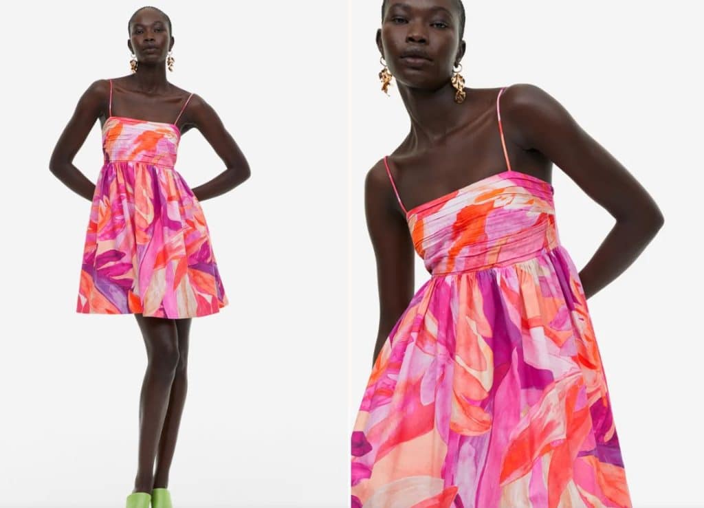 Minivestido Estampado