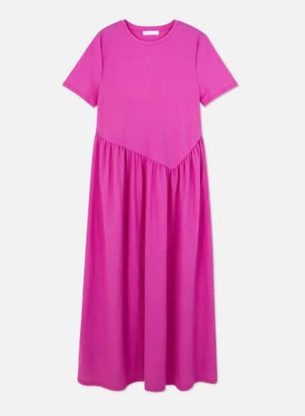 Vestido midi asimétrico de Primark