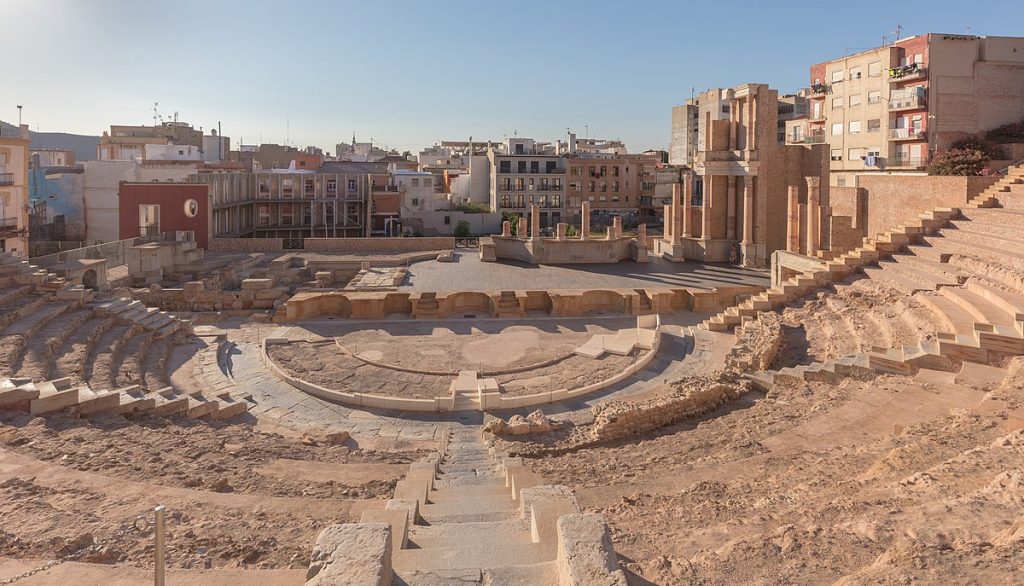 Teatro De Cartagena, Una De Las Mejores Ruinas Romanas