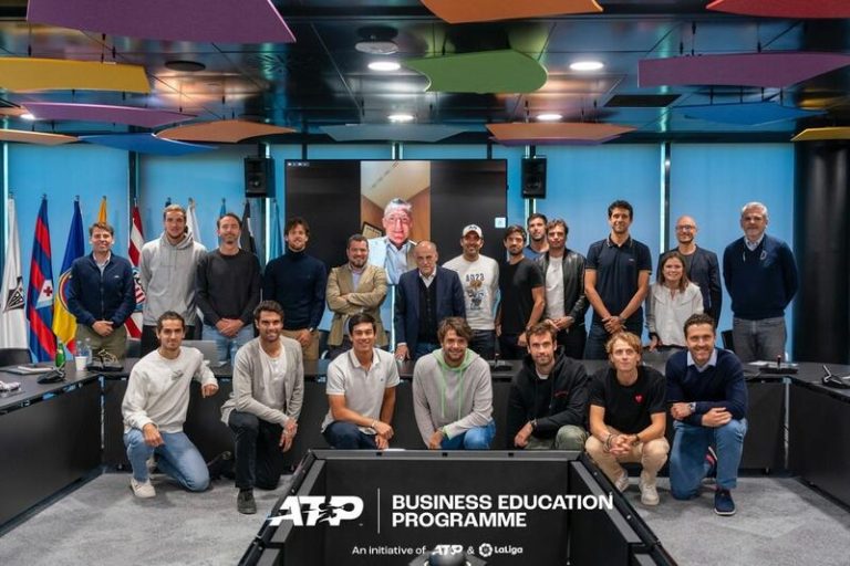 ATP lanza junto a LaLiga un programa educativo para los tenistas profesionales