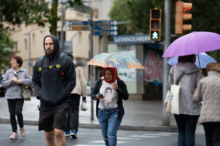 Once provincias del este peninsular tendrán mañana riesgo por lluvias intensas o por tormentas
