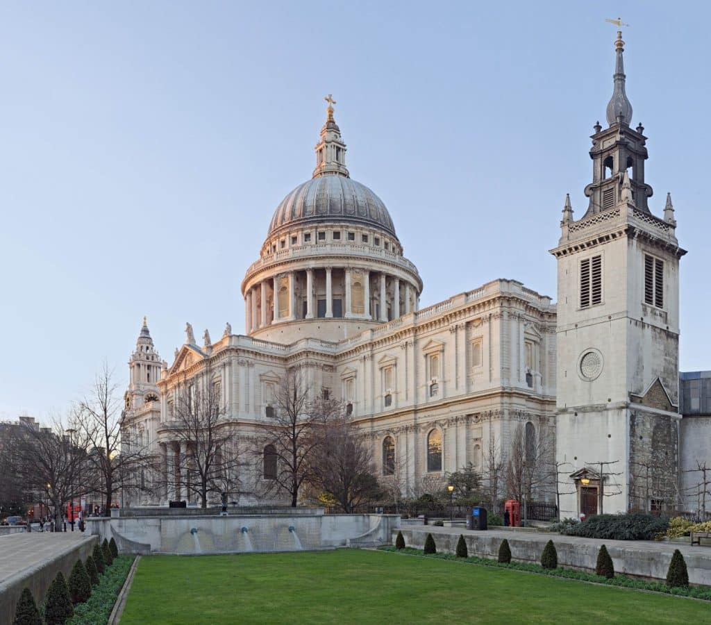 La Catedral De San Pablo, Inglaterra