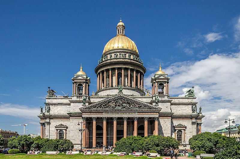 La Catedral De San Isaac En San Petersburgo