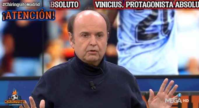 El Chiringuito: El Momento Más Tenso Para Pedrerol Por Vinicius Y Vox