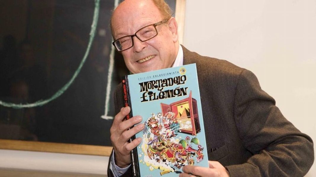 Francisco Ibáñez, el creador de Mortadelo y Filemón