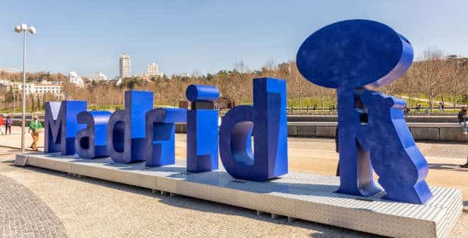 Las Letras De Madrid Río
