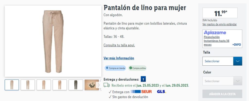 Los Pantalones De Lino, La Moda Que Ha Llegado A Lidl Para Mujeres