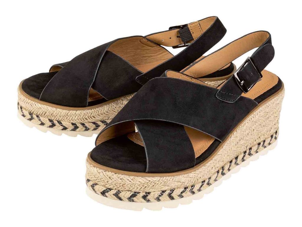 Lidl - Refresh Sandalias Cruzadas De Cuña Para Mujer