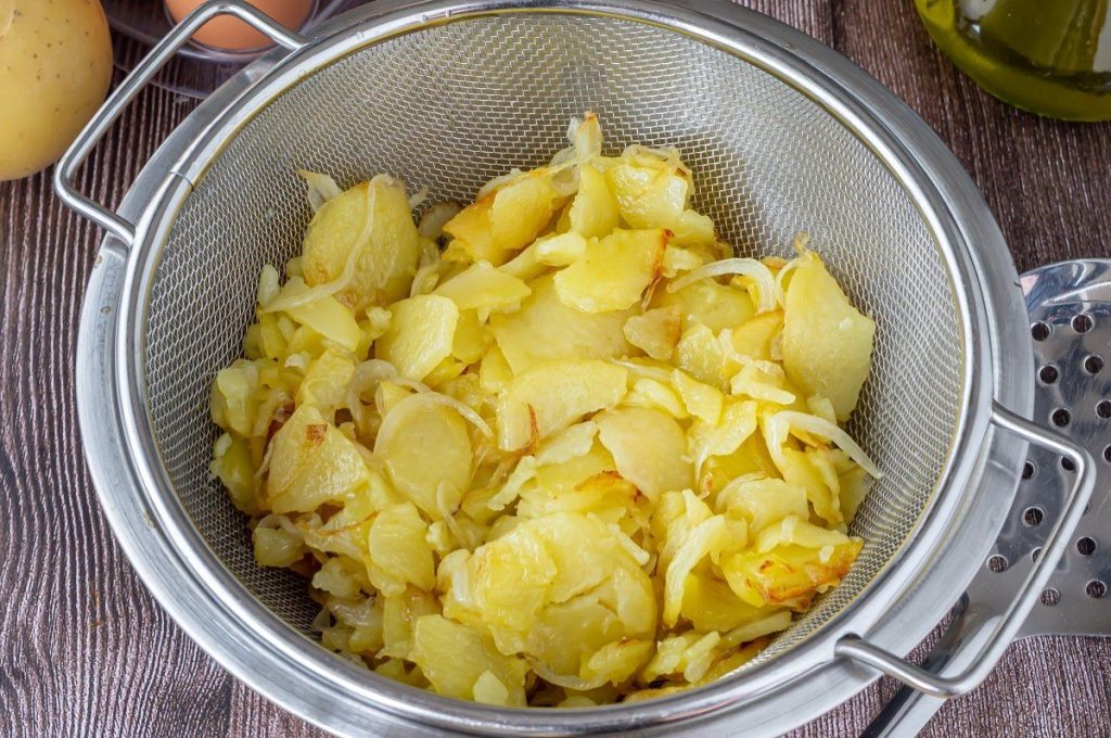 Paso # 2. Secar Las Patatas