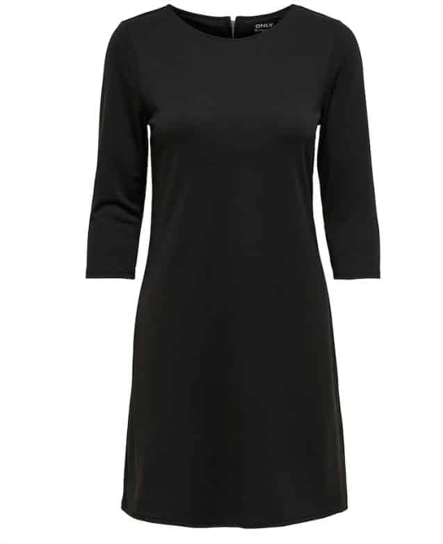Vestido Corto Con Magas 34