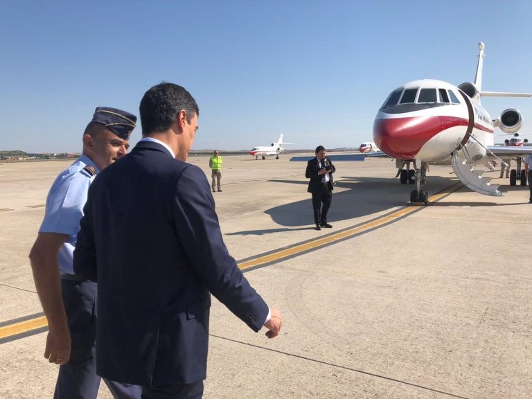 Las diferencias entre el Air Force One norteamericano y el «Fuerza Aérea 1» de Pedro Sánchez 
