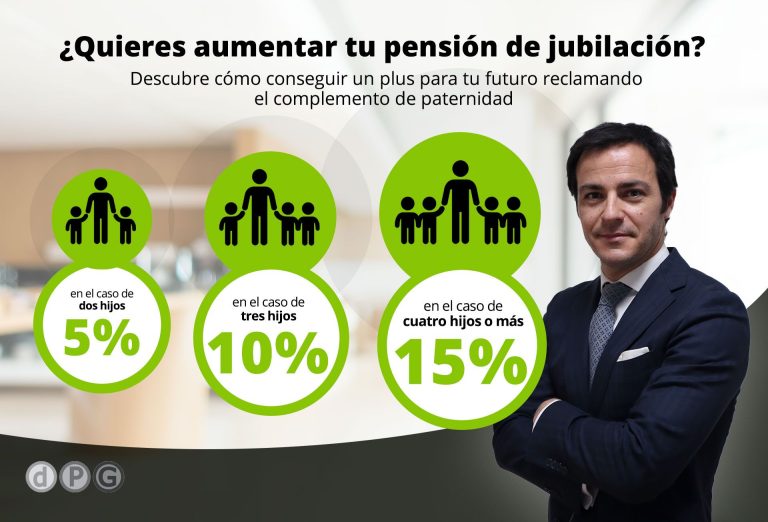 DPG Legal explica cómo reclamar el complemento de paternidad
