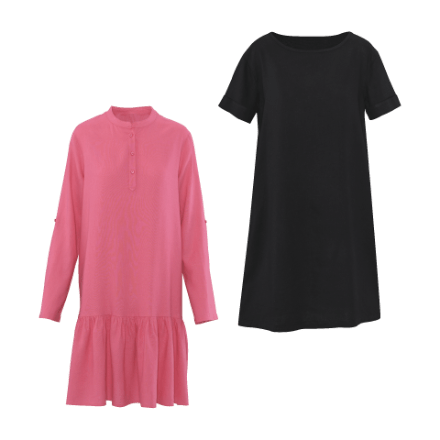 Vestidos de lino de Aldi