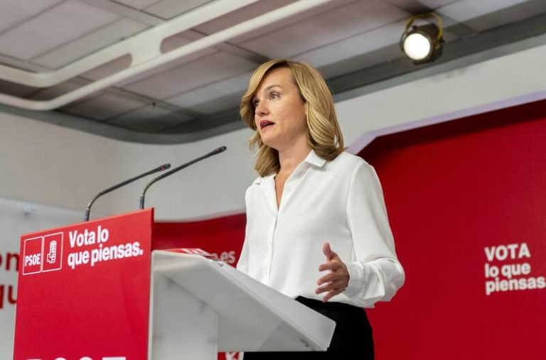 Alegría dice que PP y Vox «son lo mismo» y que si el PSOE hubiera ganado las municipales ahora se hablaría de pucherazo
