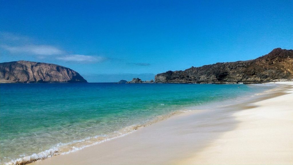 Playa De Las Conchas, La Graciosa, Lanzarote, Canarias
