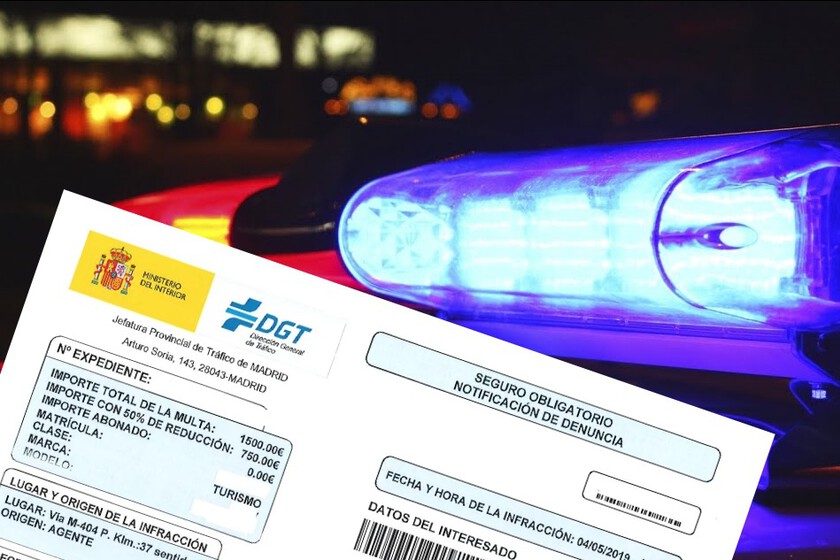 ¿Qué pasa si no te llega una multa de la DGT?