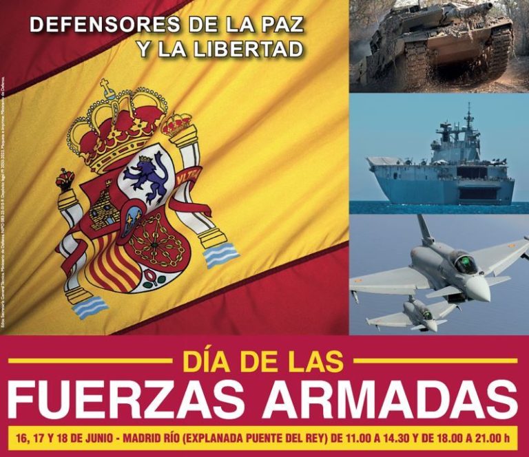 Jornada de puertas abiertas en Madrid Rio por el Día de las Fuerzas Armadas