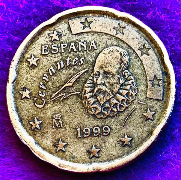 Moneda de 20 céntimos de España