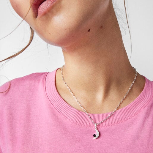 Collar De Plata Y Onix Magic Nature