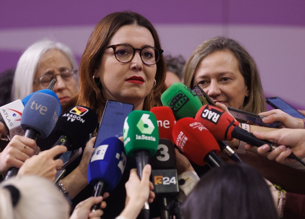 La Secretaria De Estado De Igualdad Y Contra La Violencia De Género, Ángela Rodríguez.