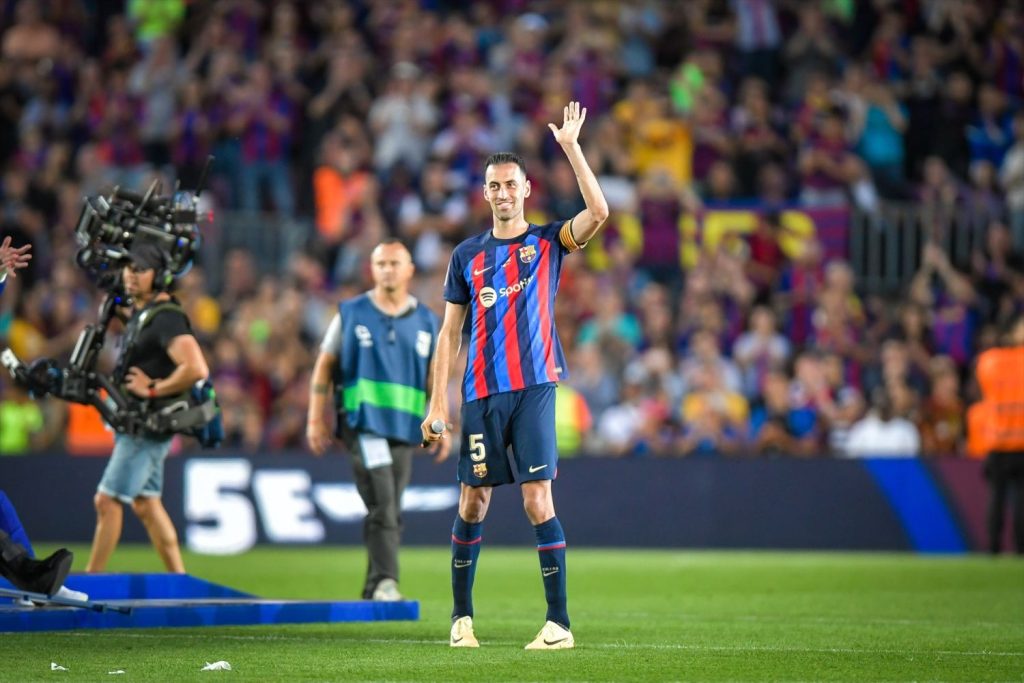 Europapress 5234983 Sergio Busquets Fc Barcelona During The Spanish Championship Liga Football