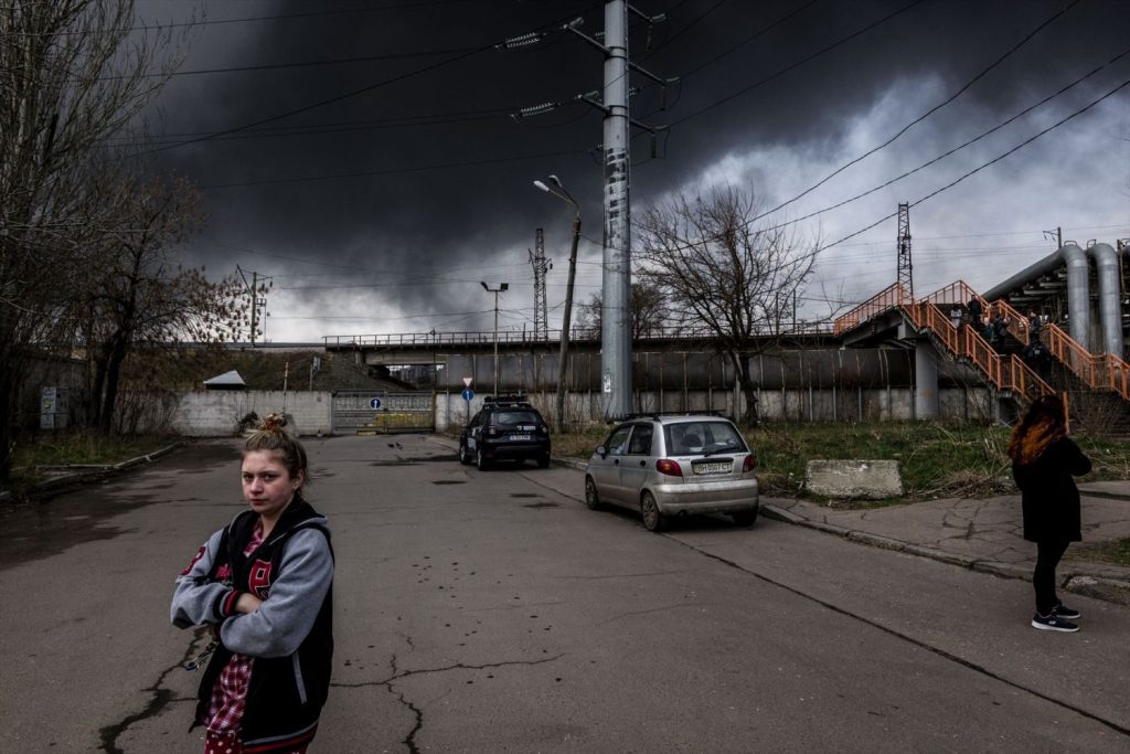 Giro En La Guerra De Ucrania, El Grupo Wagner Se Rebela Contra Rusia 2 Europapress 5262887 Ukraine Odessa April 2022Russia Ukraine War Smoke Rises After An Air Attack