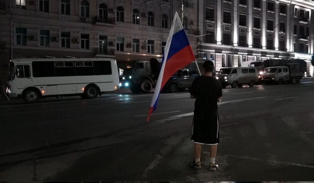Los mercenarios de Wagner dan un respiro a Putin tras las tensiones del sábado 2 Moncloa EuropaPress 5294614 rostov on don june 25 2023 this image captured from video shows military Moncloa