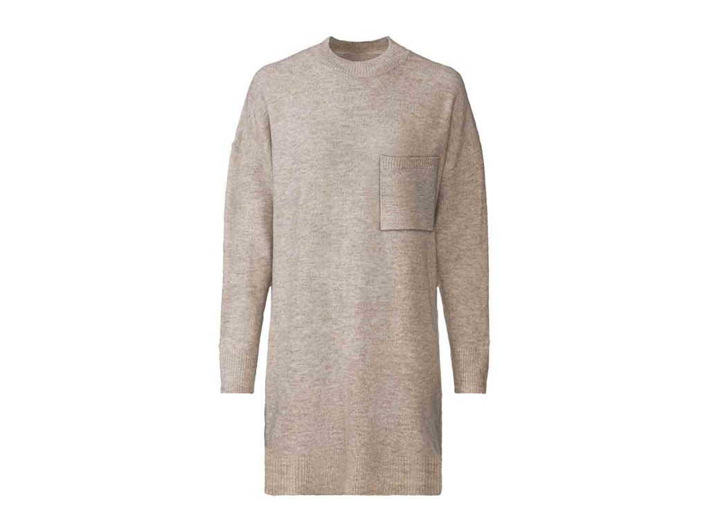 Lidl-Vestido Jersey Con Bolsillo Para Mujer