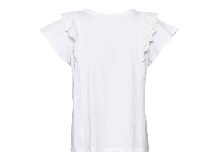 Camiseta Con Encaje Para Mujer De Lidl