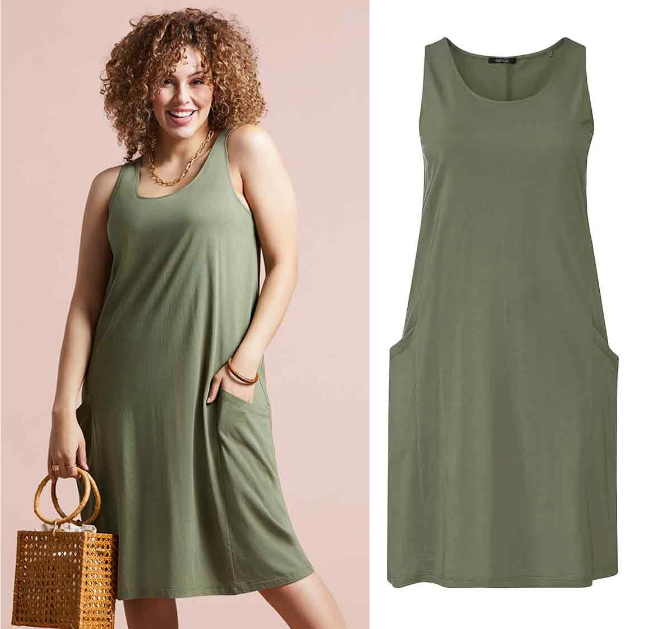 vestido chica talla grande en oferta