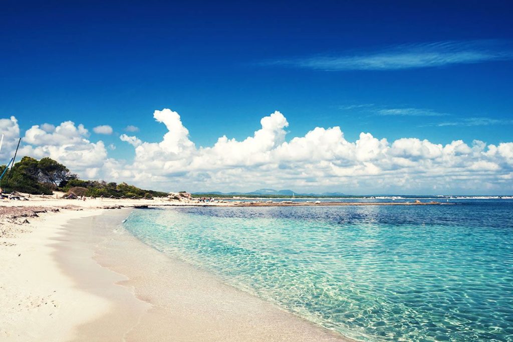 Playa De Es Trenc En Mallorca