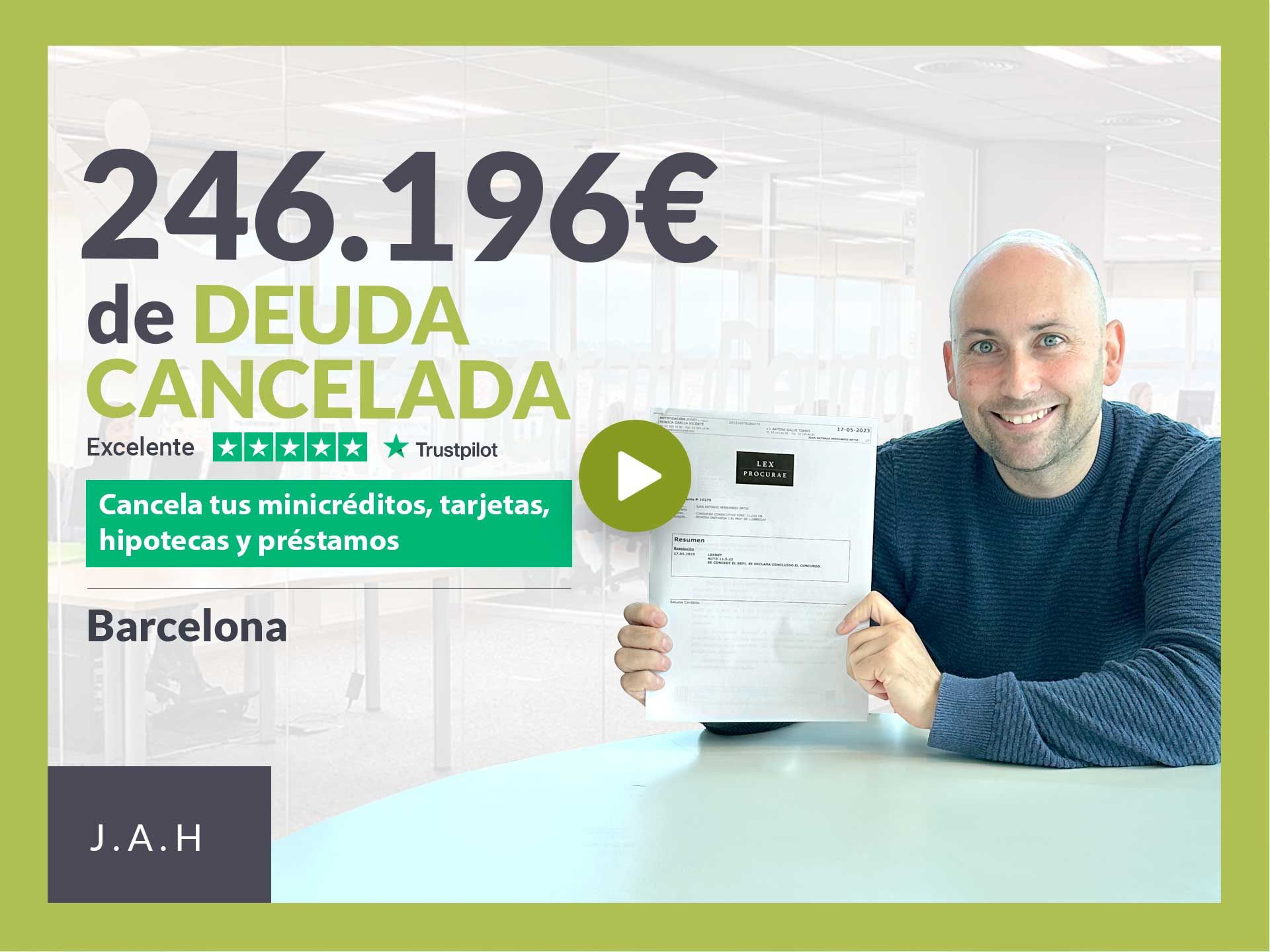 Repara tu Deuda Abogados cancela 246.196€ en Barcelona (Catalunya) con la Ley de Segunda Oportunidad 1 Repara tu Deuda Abogados cancela 246.196? en Barcelona (Catalunya) con la Ley de Segunda Oportunidad