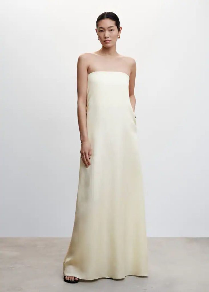 Vestido Palabra De Honor