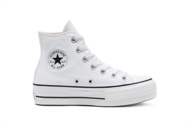 Zapatillas Casual De Mujer Chuck Taylor All Star Platform Lift Alta Lona Converse El Corte Ingles