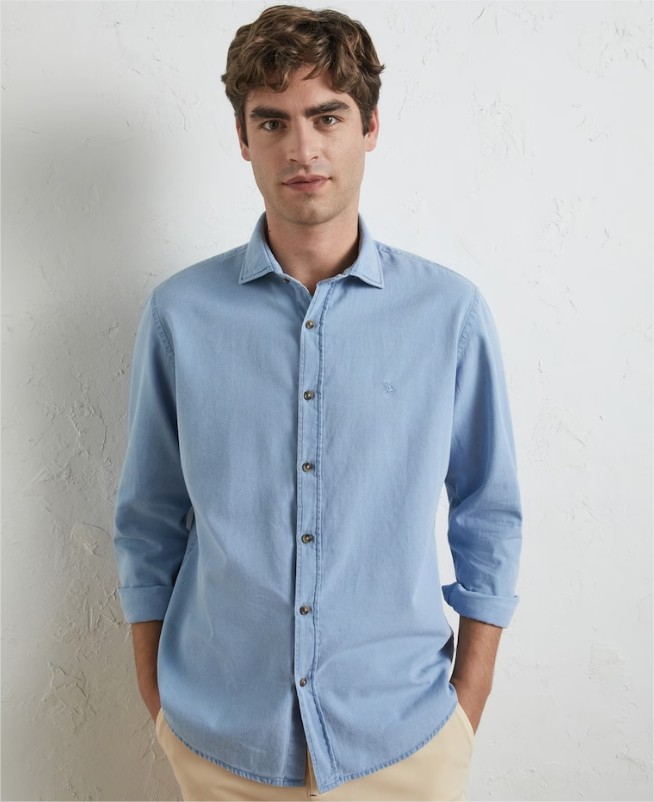 Camisa Efecto Denim Lloyds