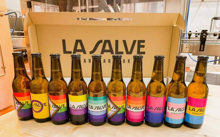 La marca de cervezas LA SALVE Bilbao, comprometida con el colectivo LGTBIQ+ en la celebración del orgullo