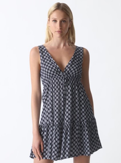 Vestido estampado de tirantes de Lefties