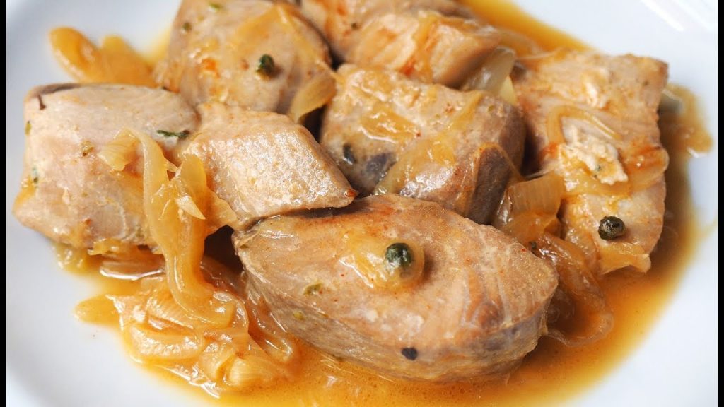 Ingredientes Para El Atún Encebollado