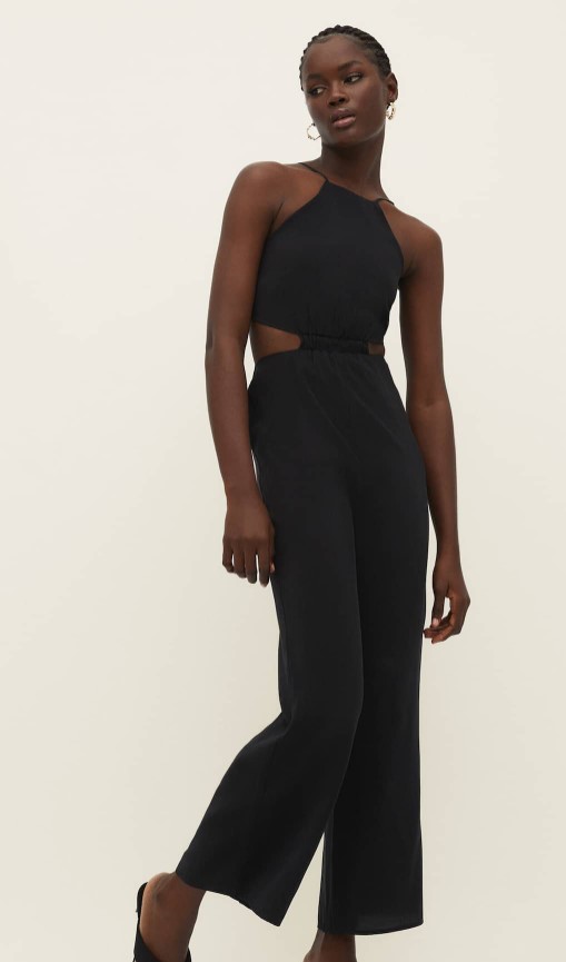 Mono largo cut out viscosa