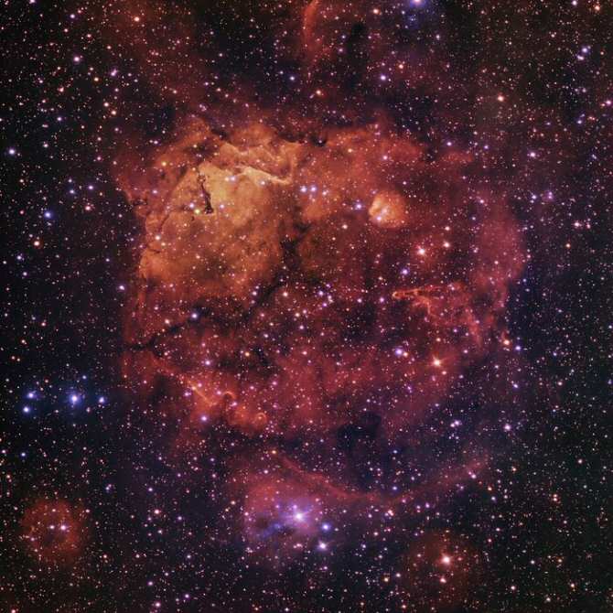El Gato De Alicia En El País De Las Maravillas Es Real, Aunque No Tan Fácil De Observar 1 Nebulosa Sh2 284