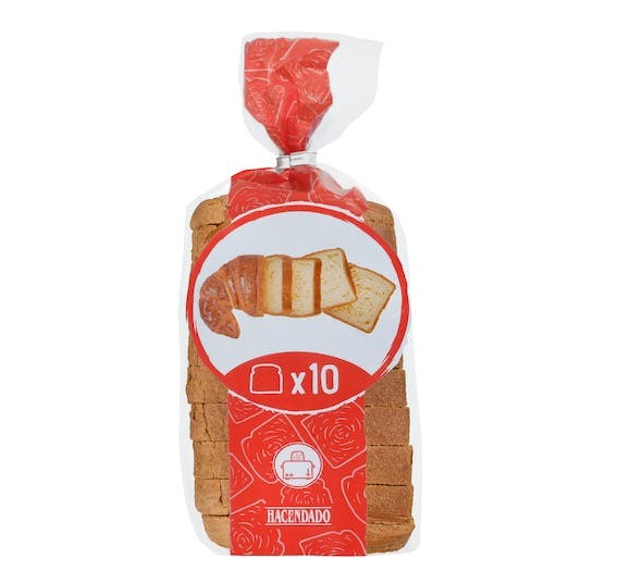 Pan de croissant de Mercadona