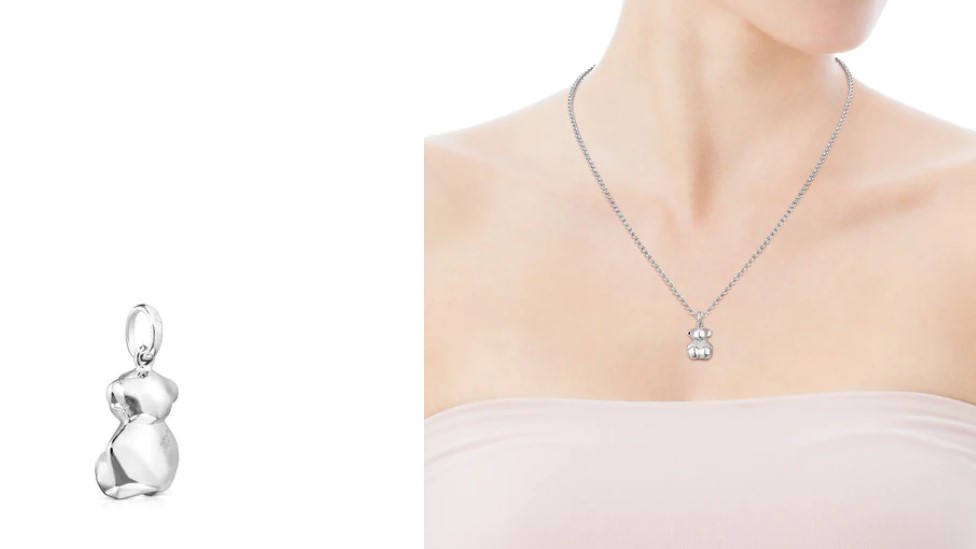 Colgante Pequeño De Plata Sketx