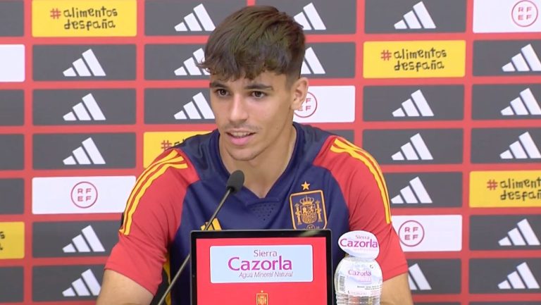 Gabri Veiga: «Todos los elogios son bien recibidos y más si vienen de Ancelotti»