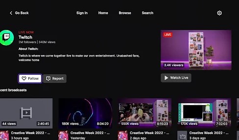 Twitch tiene una comunidad activa y participativa