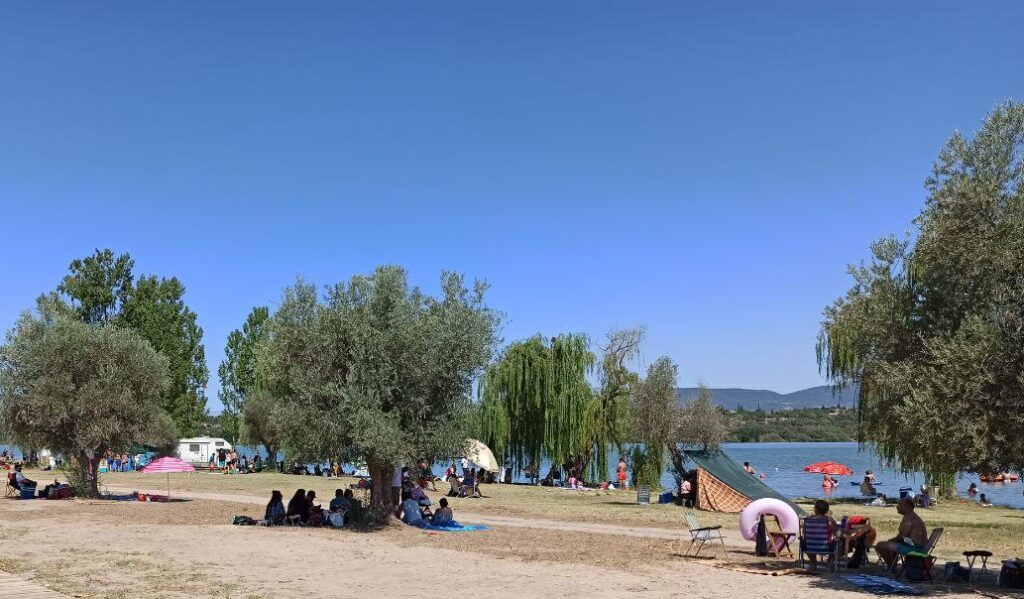 Embalse de Cazalegas en Toledo