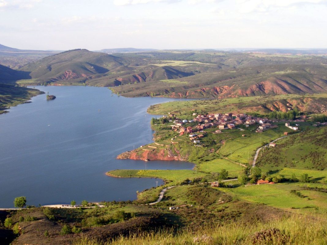 Embalse de Pálmaces en Guadalajara