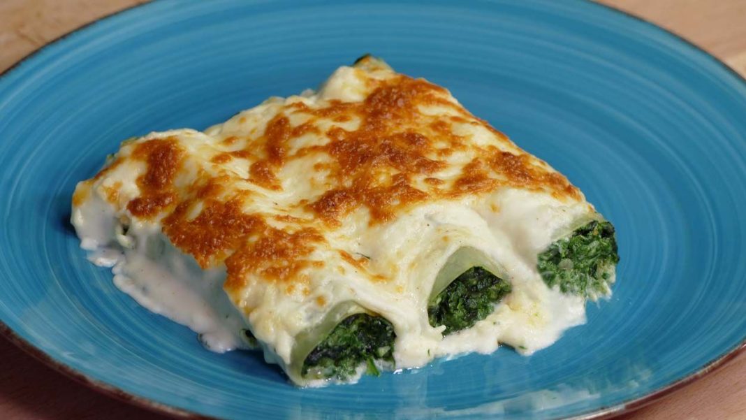 Inigualables: Canelones de espinacas y piñones de Arguiñano