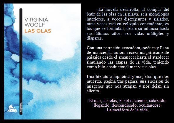 Las olas de Virginia Woolf